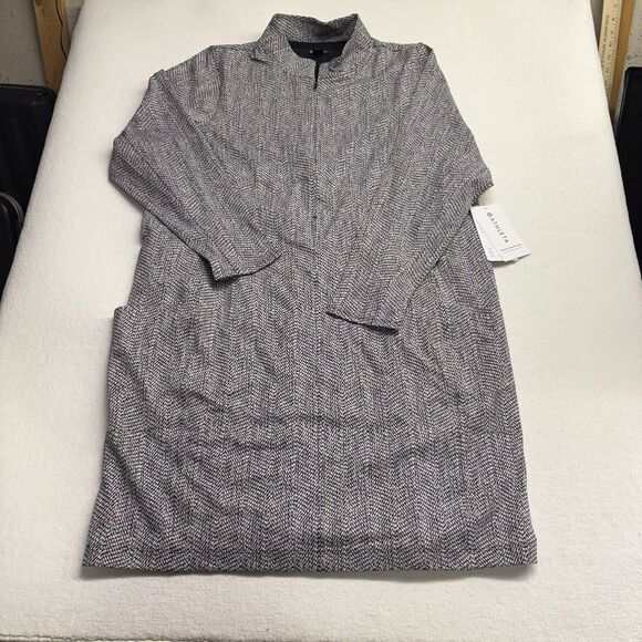 Athleta Women's Delancey Dress Size 3X Braiden Black Sculptek Textured - Picture 2 of 7